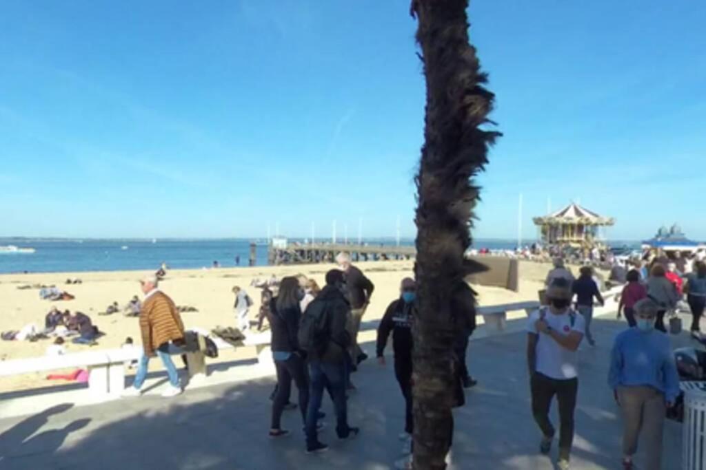 T2 Full Centre At 7 Min From The Beach 아르카숑 외부 사진